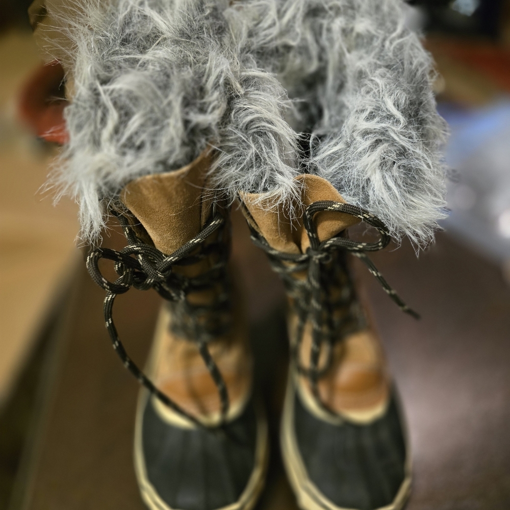 Faux Fur Lined Winter Boots